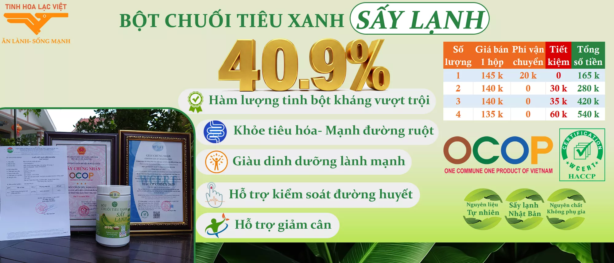 bột chuối tiêu xanh sấy lạnh 2000x 858